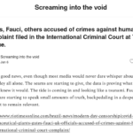 Gates, Fauci, others accused of crimes against humanity in complaint filed in the International Criminal Court at The Hague