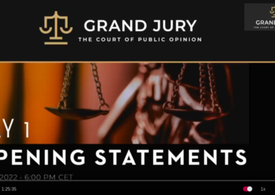 Grand Jury Proceeding by the Peoples´ Court of Public Opinion Empowering Public Conscience through Natural Law ‘Injustice to One is an Injustice to All’