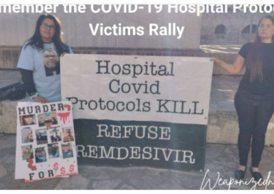 Remember the COVID-19 Hospital Protocol Victims Rally